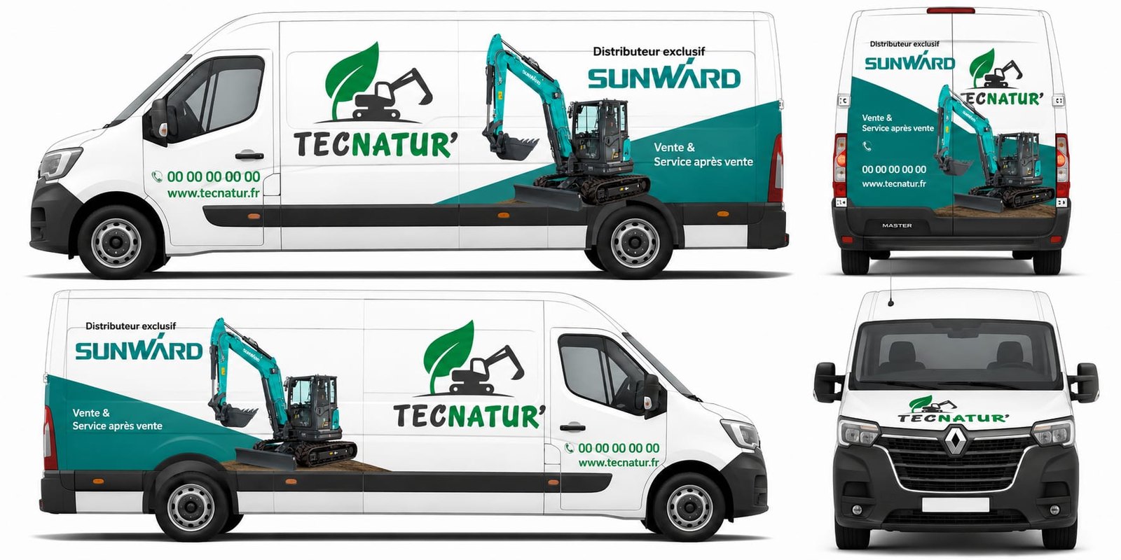Projet de camion Tecnatur pour les interventions et le dépannage